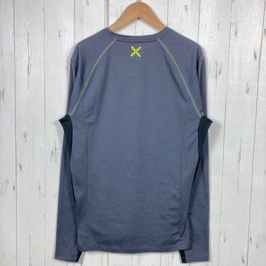 Men's Small Gray Montura Under First Maglia Long Sleeve Shirt, Synthetic Fiber (z00054159)