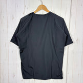 【Unisex XS ブラック系】 Houdini ( フーディニ ) ウェザー ティー Weather Tee 159784 TRUE BLACK z00055956 TRUE BLACK 化繊 ショートスリーブTシャツ クルーネック インナー シャツ トップス ウェ