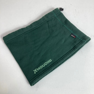 One Size Green Houdini Power Hat, Polyester, Neck Gaiter, Neck Warmer, Polartec Power Stretch (z00053845)