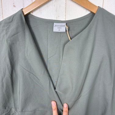 【Women's M グレー系】 Houdini ( フーディニ ) ウィメンズ コスモ トップ W's Cosmo Top 138724 GEYSER GREY z00055966 GEYSER GREY 化繊 ショートスリーブTシャツ クルーネック インナー シャ