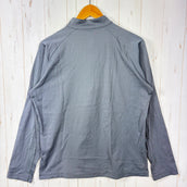 【Men's L グレー系】 Finetrack ( ファイントラック ) ドラウト タフ ジップネック Drought Tough Zip Neck ナイロン ウェア トップス インナー シャツ ロングスリーブシャツ 化繊 z00057981  化繊 ロングスリ