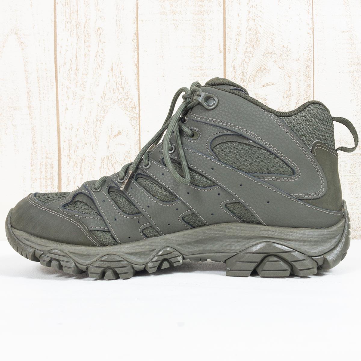 【男款 26.0cm 绿色】Merrell Moab 3 Tactical Mid Moab 3 Tactical Mid 中帮鞋防水防水 J004113 男士深橄榄色徒步靴鞋类