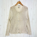 【Women's M ベージュ系】 Llbean ( エルエルビーン ) ニット カーディガン Knit Cardigan ウェア トップス アウター ジャケット コットン z00060527  コットン アウター ジャケット トップス ウェア-1