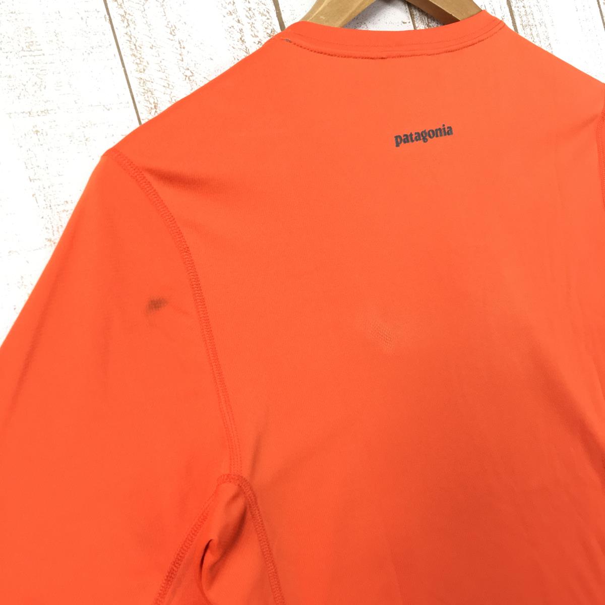 [Men's XS Orange] Patagonia Short Sleeve Fore Runner Shirt Discontinued model Hard to find 23658 International Men's Synthetic Shirt