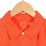 【Unisex S オレンジ系】 Yamatomichi ( 山と道 ) バンブー シャツ Bamboo Shirt レーヨン ウェア トップス インナー シャツ ロングスリーブシャツ  z00054052   ロングスリーブシャツ インナー シャツ トップス ウェア