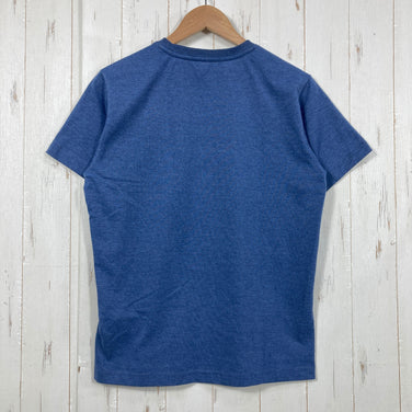 【Men's S ネイビー系】 Millet ( ミレー ) インセクト バリヤー M ロゴ Tシャツ ショート スリーブ INSECT BARRIER M LOGO T-SHIRT SHORT SLEEVE 防虫 吸水速乾 UPF20 ポリエステル ウェア トップ