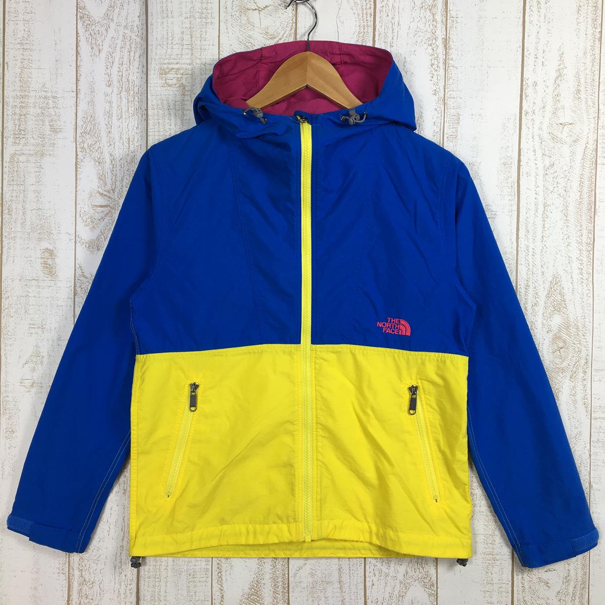 【Women's S イエロー系】 The North Face ( ザ・ノースフェイス ) コンパクト ジャケット Compact Jacket ウィンドシェル フーディ 入手困難 NPW16970 Asian Women's  ウィンドシェル アウター ジャケット