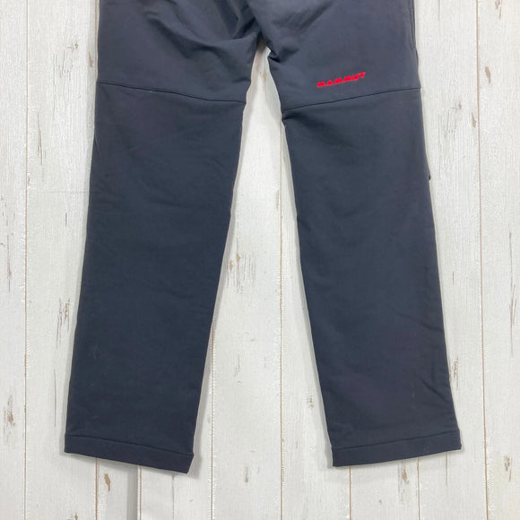 【Men's XS ブラック系】 Mammut ( マムート ) トレッカーズ アドバンスド パンツ Trekkers Advanced Pants ナイロン ウェア ボトムス ロングパンツ ソフトシェル z00057657  ソフトシェル ロングパンツ ボトムス ウ