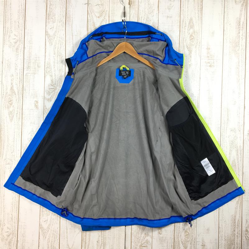 【Men's XL ブルー系】 Mountain Hardwear ( マウンテンハードウェア ) トリニティ ジャケット Trinity Jacket ドライqコア 防水 ソフトシェル フーディ OM4501 Men's  ソフトシェル アウター ジャケット トッ