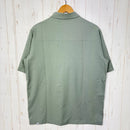 【Men's M グリーン系】 Houdini ( フーディニ ) メンズ コスモ シャツ M's Cosmo Shirt 238724 FROST GREEN z00055925 FROST GREEN 化繊 ショートスリーブシャツ インナー シャツ トップス ウ-5