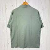 【Men's M グリーン系】 Houdini ( フーディニ ) メンズ コスモ シャツ M's Cosmo Shirt 238724 FROST GREEN z00055925 FROST GREEN 化繊 ショートスリーブシャツ インナー シャツ トップス ウ