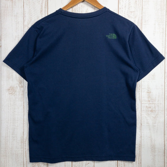 【Men's M ネイビー系】 The North Face ( ザ・ノースフェイス ) スクエア グラデーション ティー SQUARE GRADATION T ポリエステル ウェア トップス インナー シャツ ショートスリーブTシャツ クルーネック コットン z0 - 【公式】2ndGEAR（セカンドギア）Webショップ【登山用品・アウトドア用品専門 買取販売店】
