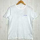 【Women's M ホワイト系】 Arcteryx ( アークテリクス ) クラッグ SL コットン ブラード バード ショート スリーブ Kragg SL Cotton Blurred Bird Crew SS コットン ウェア トップス インナー シャツ ショート-1