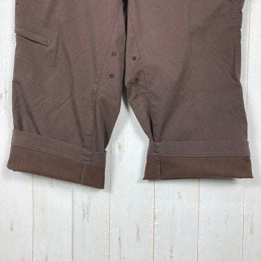 男士小号棕色 Prana 七分工装裤，已停产款式，很难找到。尼龙软壳短裤 (z00054297)。