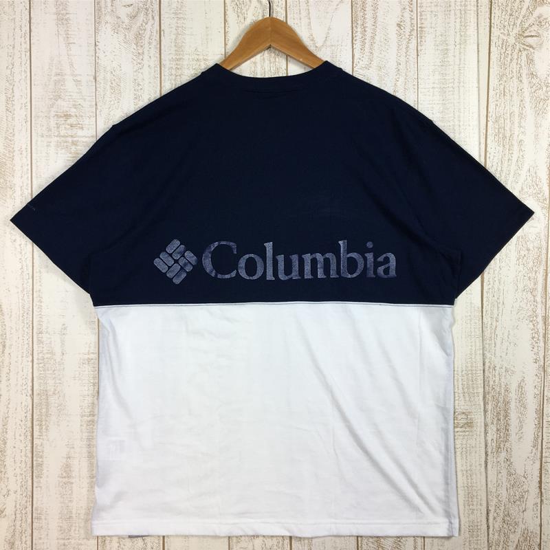 【Men's XL ネイビー系】 Columbia ( コロンビア ) バロナ トレイル Tシャツ Ballona Trail T-Shirts PM4476 Men's  コットン ショートスリーブTシャツ クルーネック インナー シャツ トップス ウェア