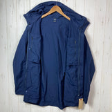 [Men's L, Navy] Montbell Compact Travel Coat Nylon Wear Tops Outer Jacket Windshell z00057326 Windshell Outer Jacket