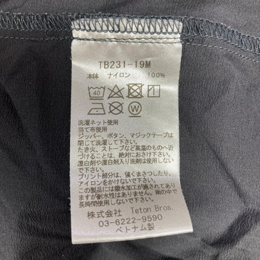 【Men's S グレー系】 Teton Bros ( ティートンブロス ) ウィンドリバー フーディー Wind River Hoody Gunmetal ナイロン ウェア トップス アウター ジャケット ウィンドシェル z00056412 Gunmetal ウ