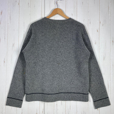 男士中灰色 2006 Patagonia Wooligan Crew MDG（已停产，难寻）羊毛针织衫、羊毛上衣、外套、夹克、抓绒衫 (z00054505)