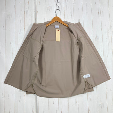 【Men's S ベージュ系】 Columbia ( コロンビア ) バルディビア リッジ シャツ Valdivia Ridge Shirt ポリエステル ウェア トップス インナー シャツ ロングスリーブシャツ 化繊 z00059261  化繊 ロングスリーブシャ