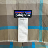 【Men's XS グレー系】 2014 Patagonia ( パタゴニア ) ロングスリーブ ゴーン アゲイン シャツ Long-Sleeved Gone Again Shirt MTEW ナイロン ウェア トップス インナー シャツ ロングスリーブシャツ 化繊