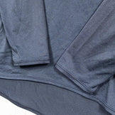 The North Face 男式中号黑色长袖 DRY Crew T 恤，涤纶，圆领，合成面料，尺码 L/S，Z00053056