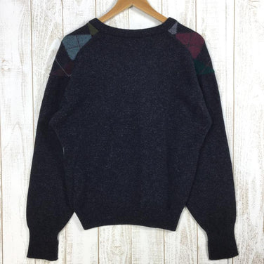 【Men's S チャコール系】Llbean ( エルエルビーン ) アーガイル Vネック ラムウール ニット セーター アイルランド製 ビンテージ 入手困難 International Men's ウール ロングスリーブTシャツ クルーネック インナー シャツ トップス ウェア - 【公式】2ndGEAR（セカンドギア）Webショップ【登山用品・アウトドア用品専門 買取販売店】