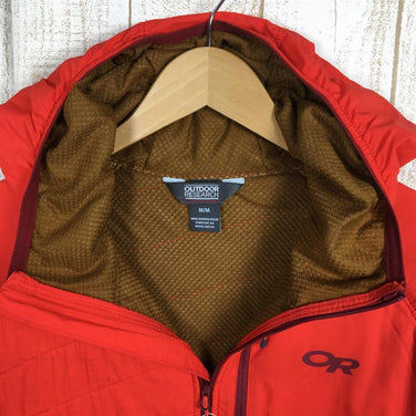 【Men's M オレンジ系】Outdoor Research ( アウトドアリサーチ ) リフュージ エア フーデッド ジャケット Refuge Air Hooded Jacket アクティブインサレーション フーディ 271426 International Men's 化繊インサレーション アウター ジャケット トップス ウェア - 【公式】2ndGEAR（セカンドギア）Webショップ【登山用品・アウトドア用品専門 買取販売店】