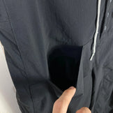 Men's Size L Black Houdini Swift Pants, Nylon Softshell Long Pants (z00053784)