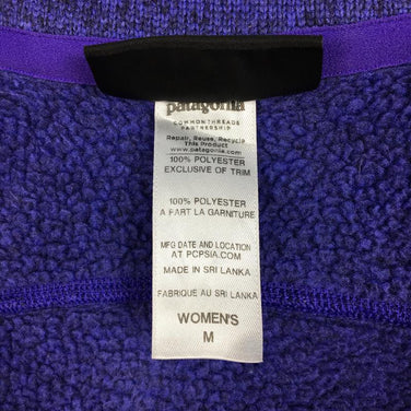 【Women's M パープル系】 Patagonia ( パタゴニア ) ベター セーター ベスト Better Sweater Vest ニット調 フリース 25885 International Women's VLTI フリース ベスト トップス ウェア - 【公式】2ndGEAR（セカンドギア）Webショップ【登山用品・アウトドア用品専門 買取販売店】
