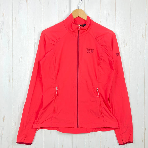 【Women's M ピンク系】 Mountain Hardwear ( マウンテンハードウェア ) ストレッチ ウィンドシェル ジャケット ナイロン ウェア トップス ベスト ウィンドシェル z00053748  ウィンドシェル ベスト トップス ウェア
