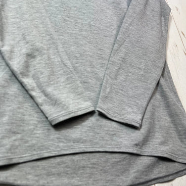 【Men's M グレー系】 The North Face ( ザ・ノースフェイス ) ロング スリーブ ウォーム クルー Long Sleeve Warm Crew ポリエステル ウェア トップス インナー シャツ ロングスリーブTシャツ クルーネック 化繊 z