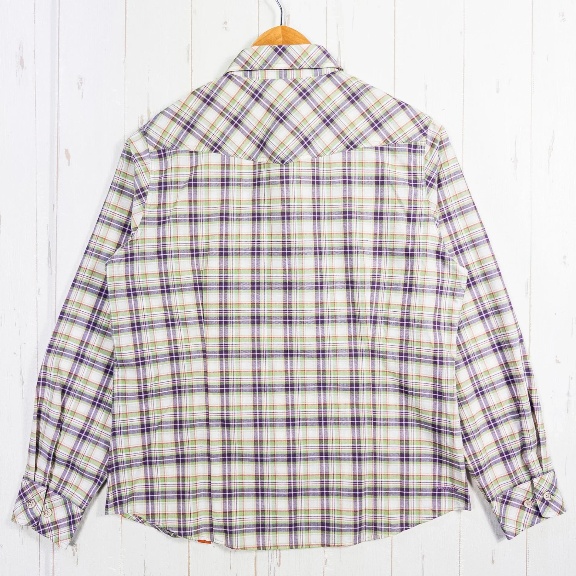 【Women's M パープル系】 Foxfire ( フォックスファイヤー ) SCプレイドシャツ ポリエステル ウェア トップス インナー シャツ ロングスリーブシャツ コットン z00052636 コットン ロングスリーブシャツ インナー シャツ トップス ウェ - 【公式】2ndGEAR（セカンドギア）Webショップ【登山用品・アウトドア用品専門 買取販売店】