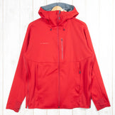 【Men's L レッド系】 Mammut ( マムート ) アルティメット V ソフトシェル ジャケット Ultimate V So Hooded Jacket ゴアウィンドストッパー フーディ 1011-00351 Men's ソフトシェル アウター ジャケ - 【公式】2ndGEAR（セカンドギア）Webショップ【登山用品・アウトドア用品専門 買取販売店】