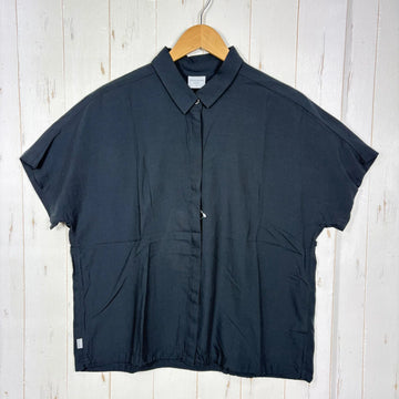 【Women's S ブラック系】 Houdini ( フーディニ ) ウィメンズ ツリー トップ W's Tree Top 860010 TRUE BLACK LIGHT z00056000 TRUE BLACK LIGHT 化繊 ショートスリーブシャツ インナー シ
