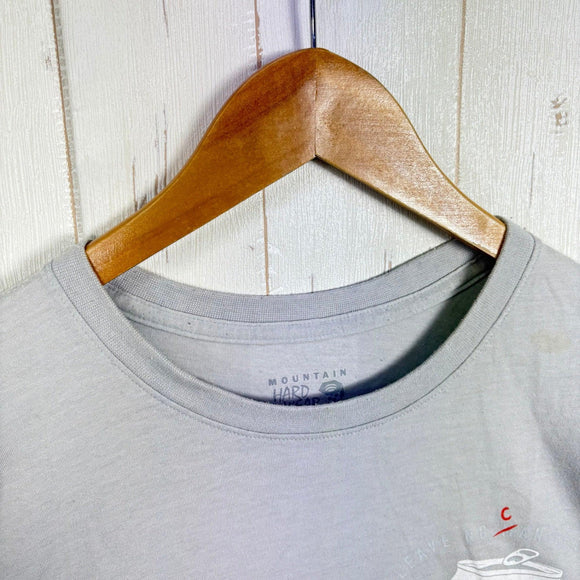 【Men's S グレー系】 Mountain Hardwear ( マウンテンハードウェア ) ポケットカン コットン ティー コットン ウェア トップス インナー シャツ ショートスリーブTシャツ クルーネック コットン z00057990  コットン ショー