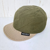 [One Size Green] Ridge Mountain Gear Basic Cap Bicolor Calyx / Beige Nylon Apparel Apparel Accessories Headwear Cap z0005796