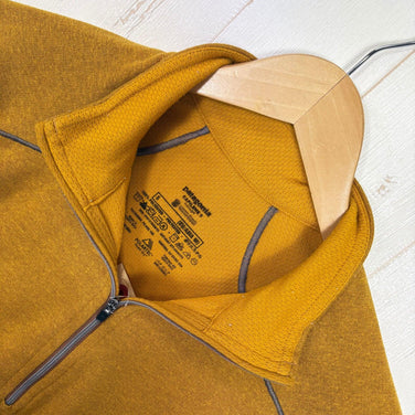 【Men's S ベージュ系】 2000 Patagonia ( パタゴニア ) キャプリーン 3 ミッドウェイト ジップ ネック Capilene 3 Midweight Zip Neck ポリエステル ウェア トップス インナー シャツ ロングスリーブシャツ 化