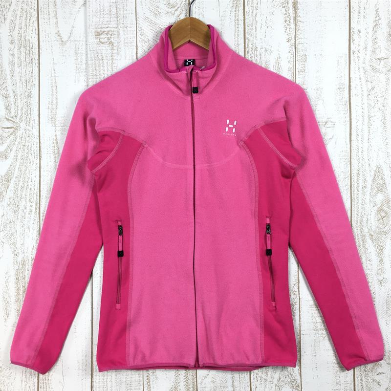 【女款XS粉色】Haglofs Core Jacket Micro Fleece Jacket 602271 女式抓绒外套上衣