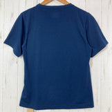 【Women's S ネイビー系】 Foxfire ( フォックスファイヤー ) Cシールド ライチョウ ティー ポリエステル ウェア トップス インナー シャツ ショートスリーブTシャツ クルーネック 化繊 z00059228  化繊 ショートスリーブTシャツ クルー