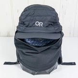 [L/XL Black] Outdoor Research Sahale Trapper Cap, Nylon, Clothing, Accessories, Headwear, Cap, z00053413, Cap, Headwear, Wear