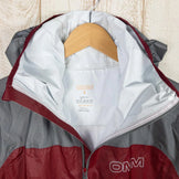 【Men's L グレー系】 Omm ( オーエムエム ) ヘイロ プラス ジャケット Halo + Jacket レインシェル フーディ Men's Dark Red / Gray レインシェル アウター ジャケット トップス ウェア - 【公式】2ndGEAR（セカンドギア）Webショップ【登山用品・アウトドア用品専門 買取販売店】