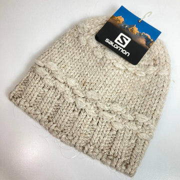 【Unisex OneSize ベージュ系】 Salomon ( サロモン ) ダイヤモンド ビーニー DIAMOND BEANIE アクリル ウェア ウェア小物 ヘッドウェア ビーニー z00050382 ビーニー ヘッドウェア ウェア小物 ウェア - 【公式】2ndGEAR（セカンドギア）Webショップ【登山用品・アウトドア用品専門 買取販売店】