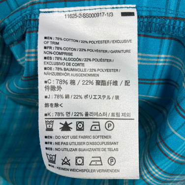 【Men's S ブルー系】 Arcteryx ( アークテリクス ) ピークライン ショートスリーブ シャツ Peakline Short Sleeve Shirt 生産終了モデル 入手困難 コットン ウェア トップス インナー シャツ ショートスリーブシャツ