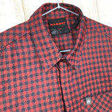 【Men's S レッド系】 Mammut ( マムート ) ウィンター ロングスリーブ シャツ Winter Longsleeve Shirt ポリエステル 1015-00520 Men's 化繊インサレーション ベスト トップス ウェア - 【公式】2ndGEAR（セカンドギア）Webショップ【登山用品・アウトドア用品専門 買取販売店】