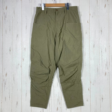 【Men's 3 グリーン系】 Axesquin Elements ( アクシーズクインエレメンツ ) オクタライニングのパンツ Octa Lining Pants ナイロン ウェア ボトムス ロングパンツ フリース Teijin Octa ( 帝人オクタ ) z0 - 0
