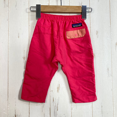 【Baby's 6-12M ピンク系】 2018 Patagonia ( パタゴニア ) ベビー バギーズ パンツ Baby Baggies Pants SRAP ナイロン ウェア ボトムス ショーツ ショートパンツ  z00058101 SRAP  ショーツ ショートパン