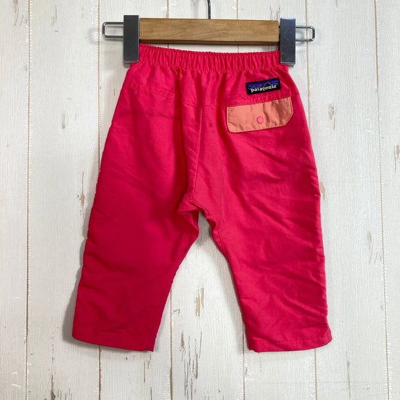 【Baby's 6-12M ピンク系】 2018 Patagonia ( パタゴニア ) ベビー バギーズ パンツ Baby Baggies Pants SRAP ナイロン ウェア ボトムス ショーツ ショートパンツ  z00058101 SRAP  ショーツ ショートパン