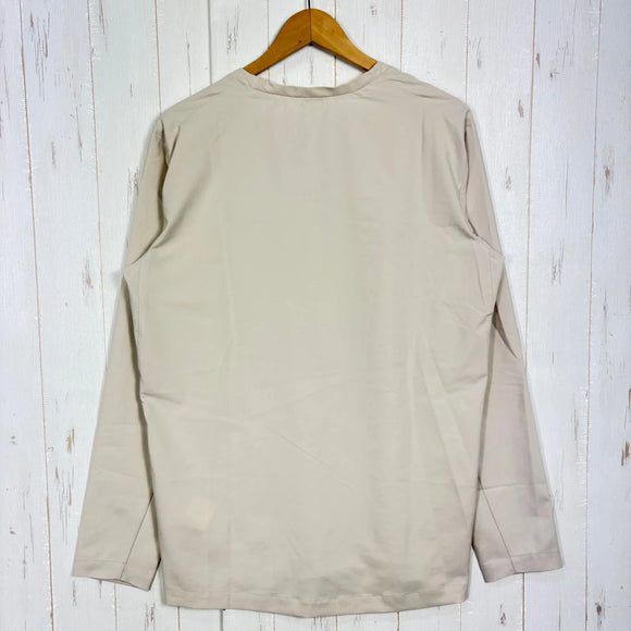 【Men's M アイボリー系】 Houdini ( フーディニ ) メンズ カバークルー ロングスリーブ M's Cover Crew Long Sleeve 258694 Foggy Mountain z00058228 Foggy Mountain 化繊 ロング