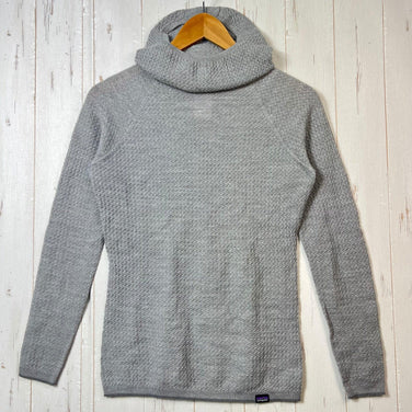 2019 Patagonia Capilene Air Hoody, Women's Small, Gray, FEBX Merino Wool, Top, Inner Shirt, Hoodie, Wool, z00054737