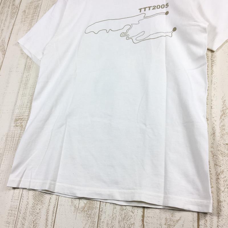 【Men's XS ホワイト系】 Takao Tengu Trail 高尾山天狗トレイルttt5記念t パタゴニア Beneficial T-Shirt ボディ 生産終了モデル International Men's  化繊 ショートスリーブTシャツ クルーネック イ